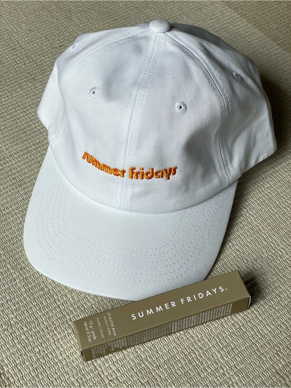 Summer Fridays Lip Butter Balm & Baseball Cap